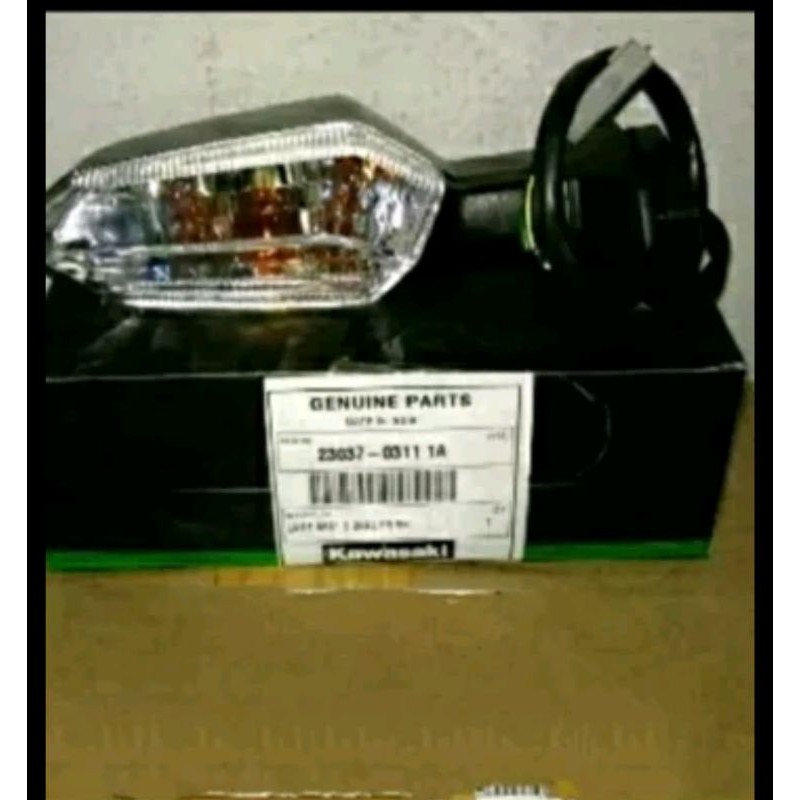 lampu sein depan ninja 250rr mono z250 SL original Kawasaki