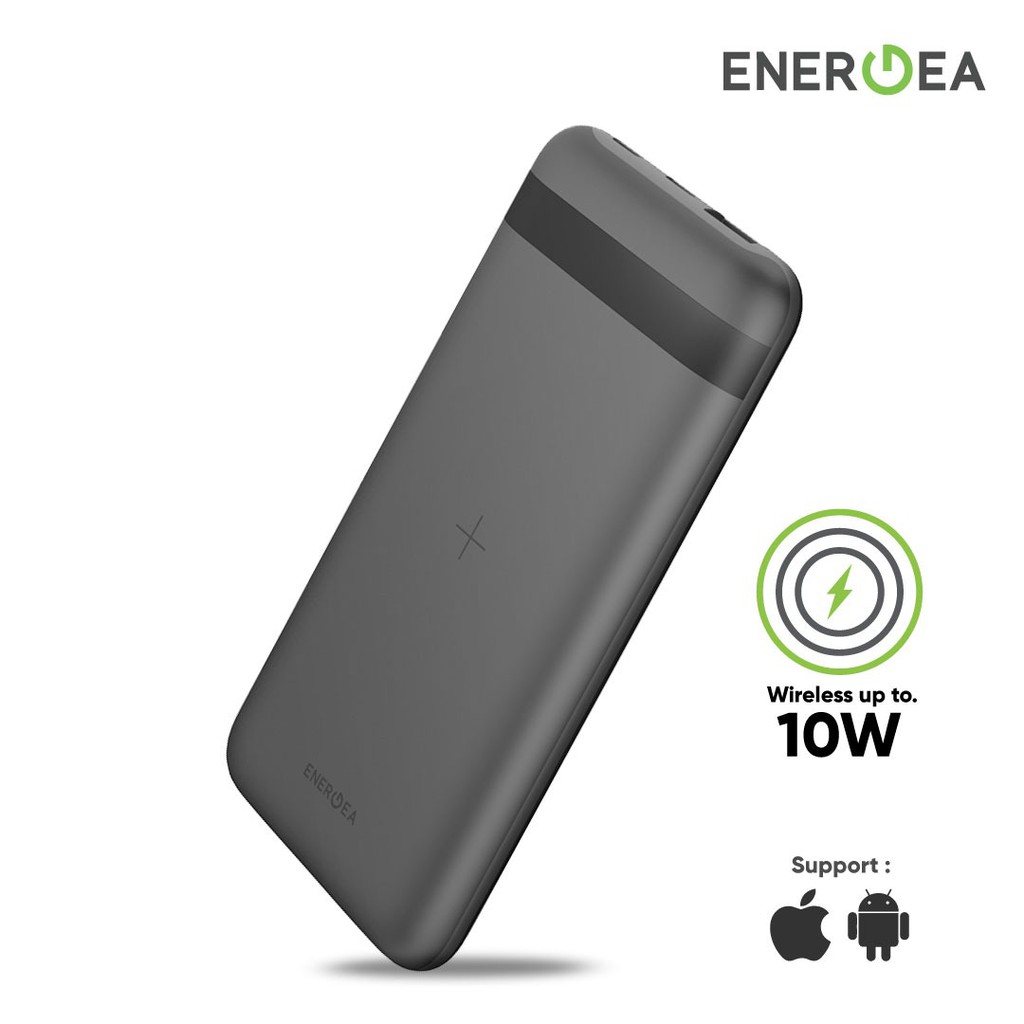 Energea Powerbank Wireless 10W PD + QC4.0 10.000 mAh MFi Enerpac Omni