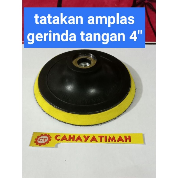 Tatakan amplas gerinda tangan