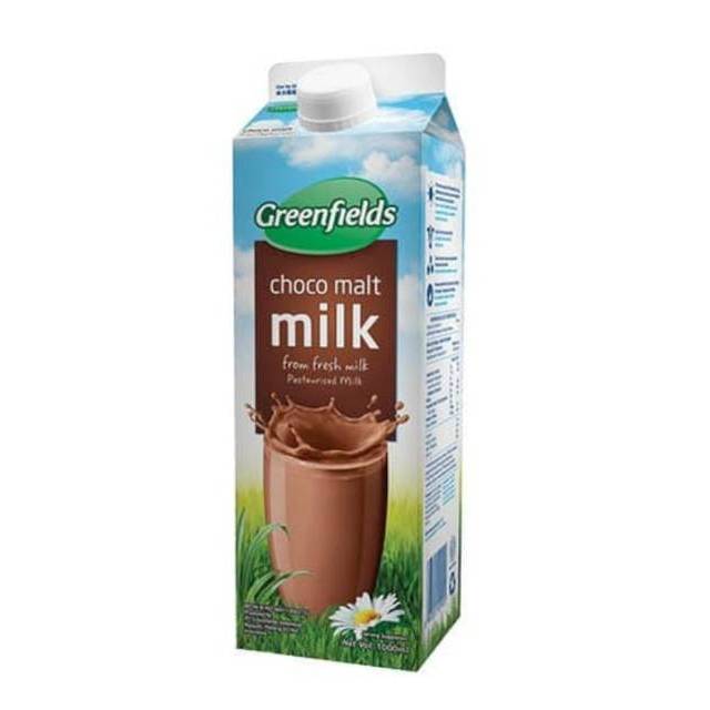 

Greenfields freshmilk chocomalt 1 liter box 6's