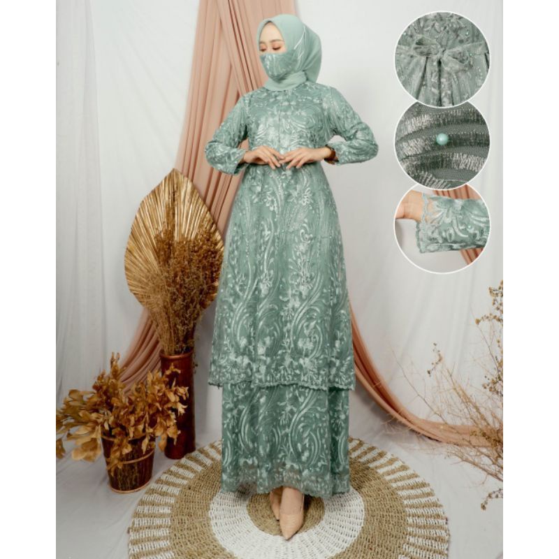 gamis brukat Malaysia/dress busui