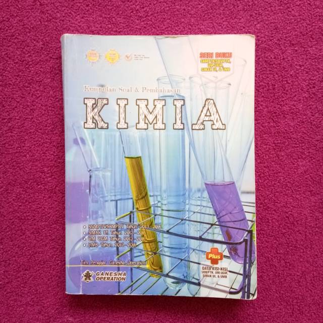 Buku Kumpulan Soal Jawaban Kimia Universitas - Belajar Ilmu