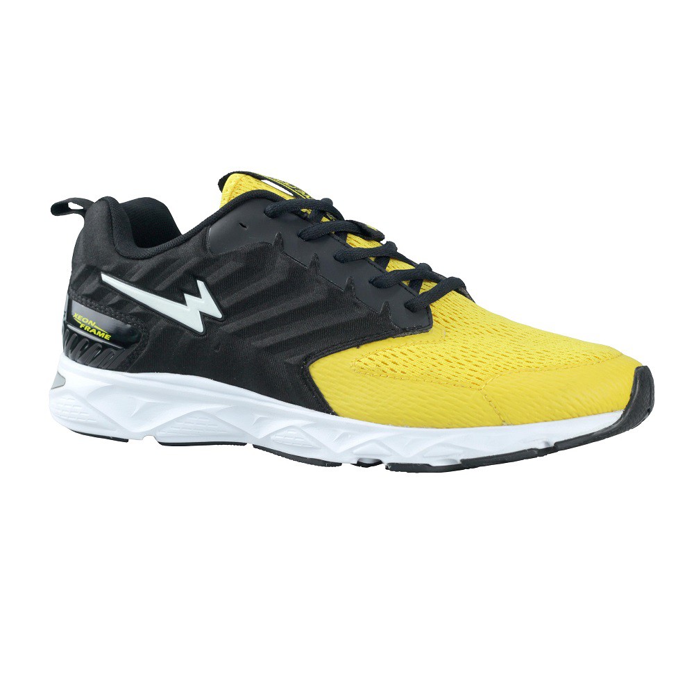 Sepatu Eagle ULTRA RUN Running Performance Shoes - Black Yellow