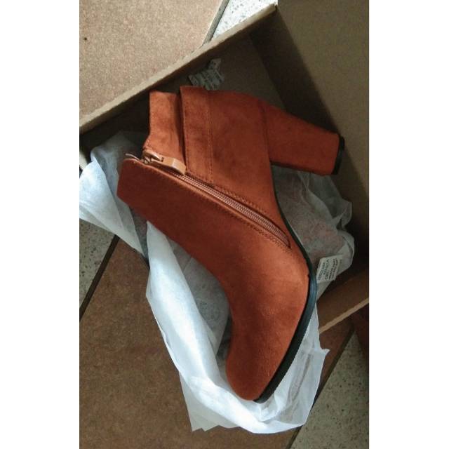 ICONinety9 - Boots sepatu hak suede