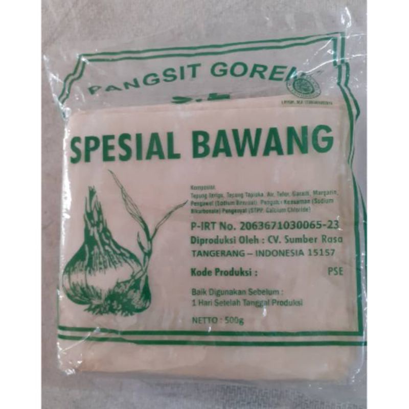 

Kulit Pangsit Goreng Rasa Bawang Enak Murah