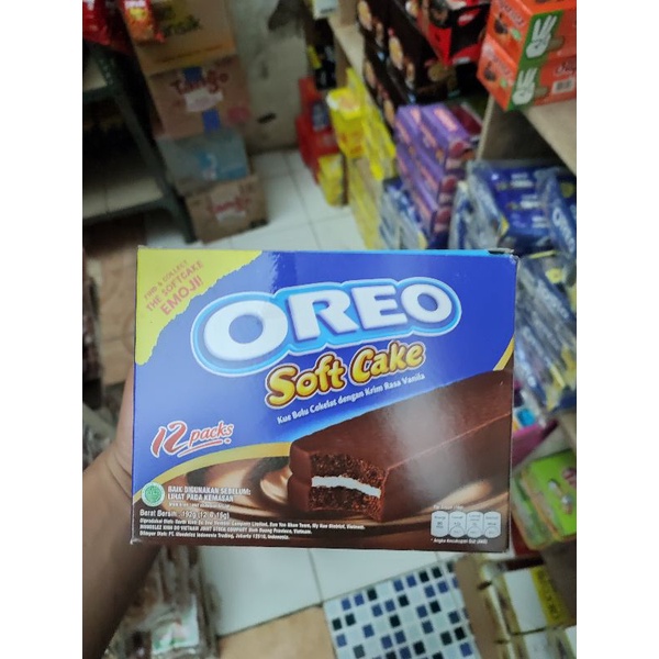 

Oreo Soft Cake 192g (12 bungkus @ 16g)