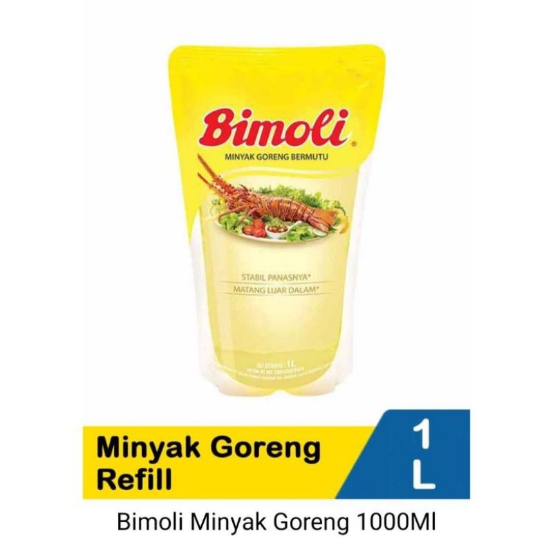 

MINYAK GORENG BIMOLI 1 LITER AYES TOSERBA