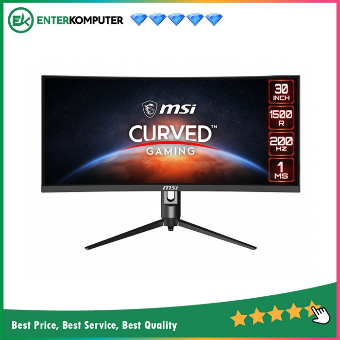 MSI Optix MAG301CR2 29.5&quot; WFHD Curved Gaming Monitor 200Hz