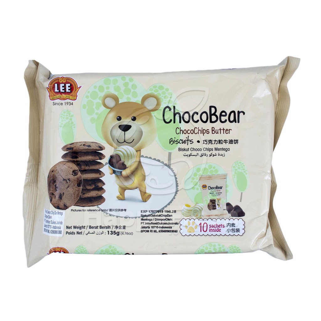 

CEMILAN SNACK BISCUIT BISKUIT LEE CHOCO BEAR 160gr