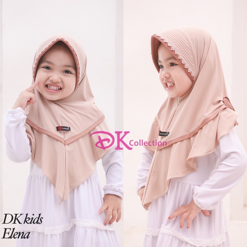 Hijab Instan anak Elena ori DK / Hijab anak lucu
