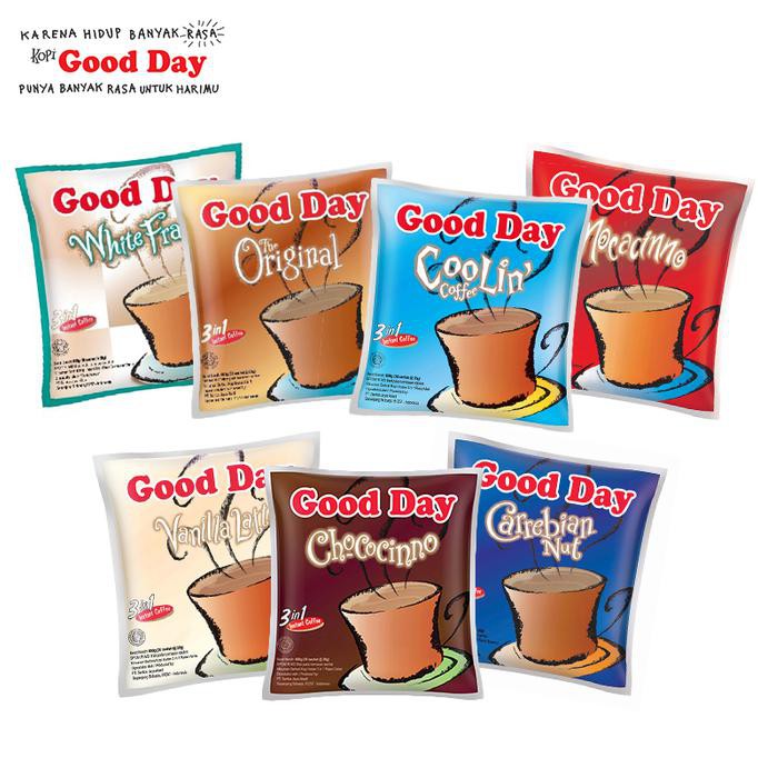 

Kopi GOOD DAY - Punya Banyak Rasa Untuk Harimu PRODUK TERBATAS