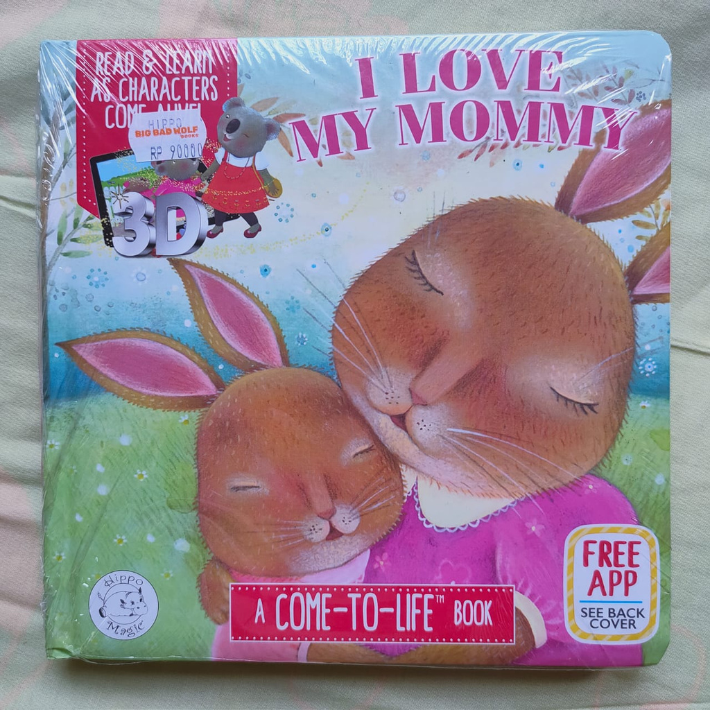 I love my mommy. Little Hippo Augmented Reality(AR) Book