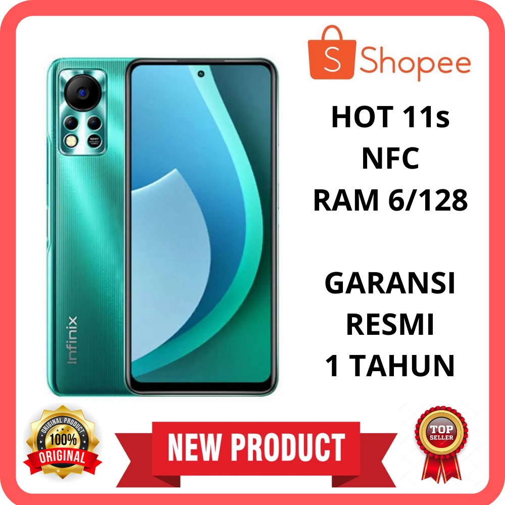 Infinix Hot 11s NFC 6/128 GB Garansi Resmi | Pstore - Ps Store