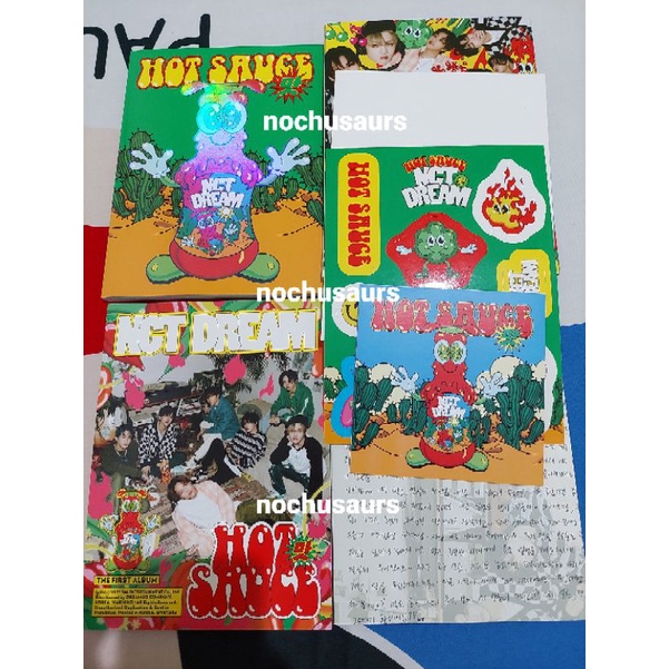 Album Only NCT Dream Hot Sauce, pc jisung pororo
