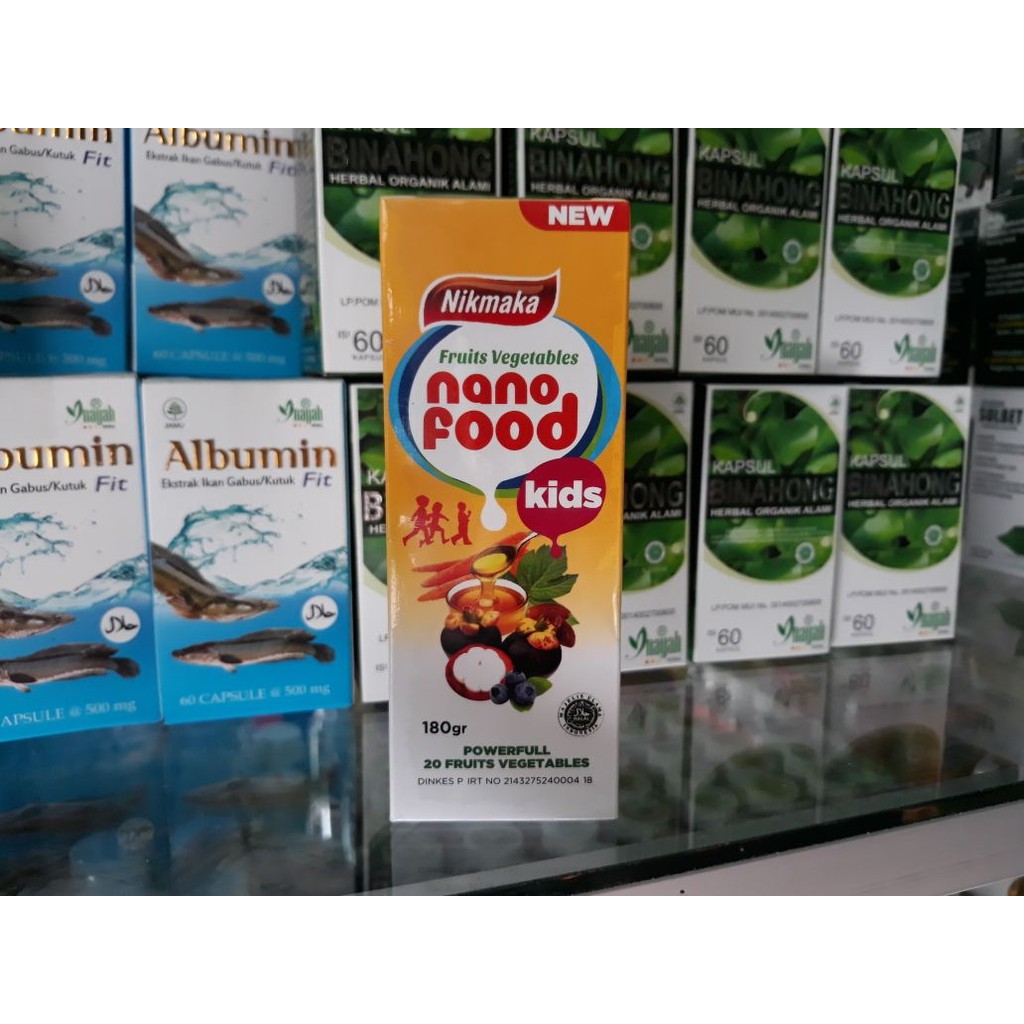 Vitamin Anak Berkualitas Nano Food Kids Nikmaka Suplemen Terbaik Untuk Anak Anak