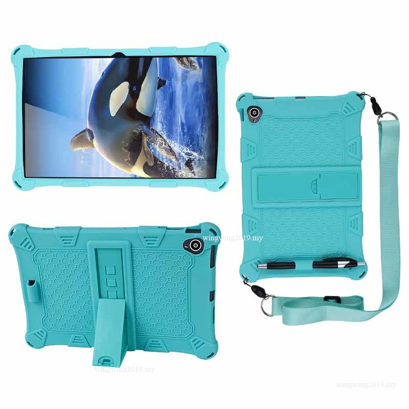 Soft Case Tablet Bahan Silikon Anti Jatuh Dengan Lanyard Untuk Teclast M40 Air 10.1 inch M40Air