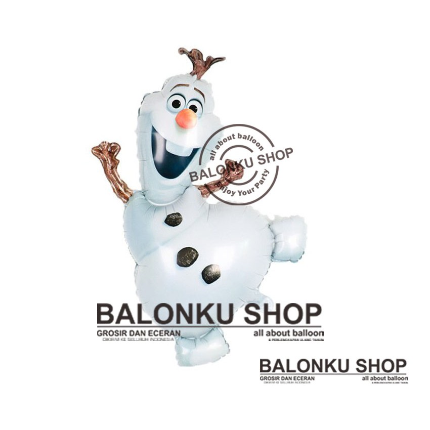 Balon Foil Olaf / Balon Olaf / Balon Frozen 2 Olaf Jumbo