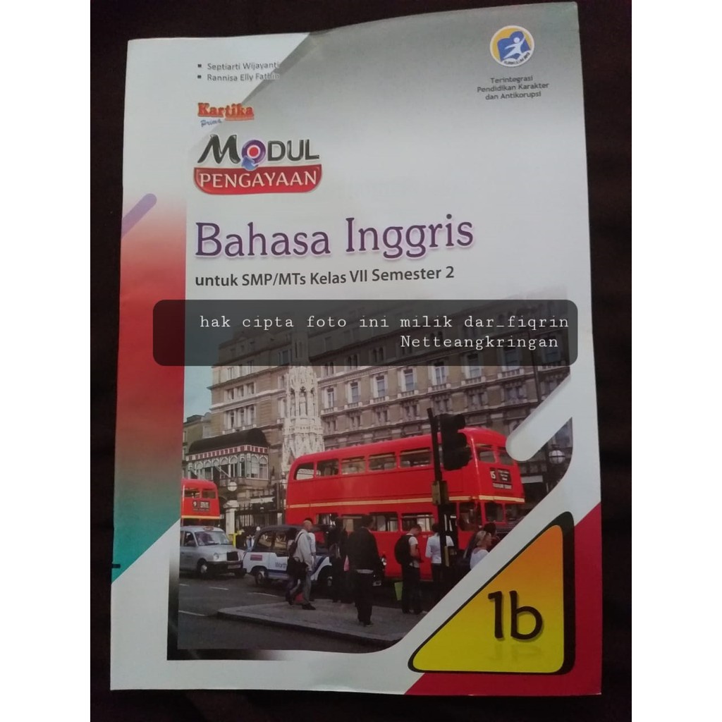 LKS Bahasa Inggris SMP MTs Kelas 7 8 9 rev 2018 Semester 2 K13 Baru kartika