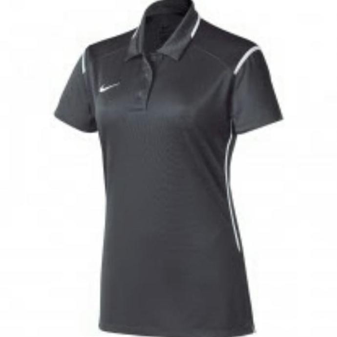 promo polo nike dri-fit cewek abu-tua 100% original terbaru