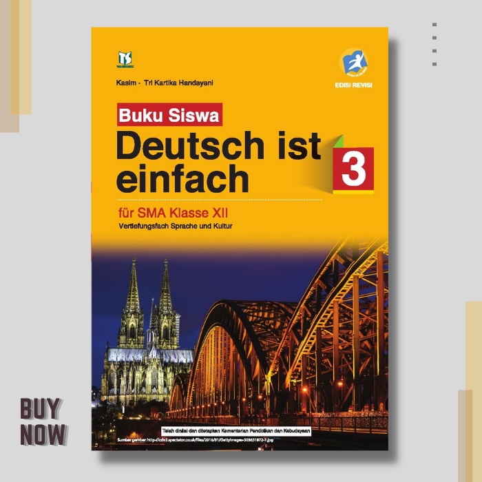 Buku Peminatan Siswa Bahasa Jerman Kelas 12 Tiga Serangkai