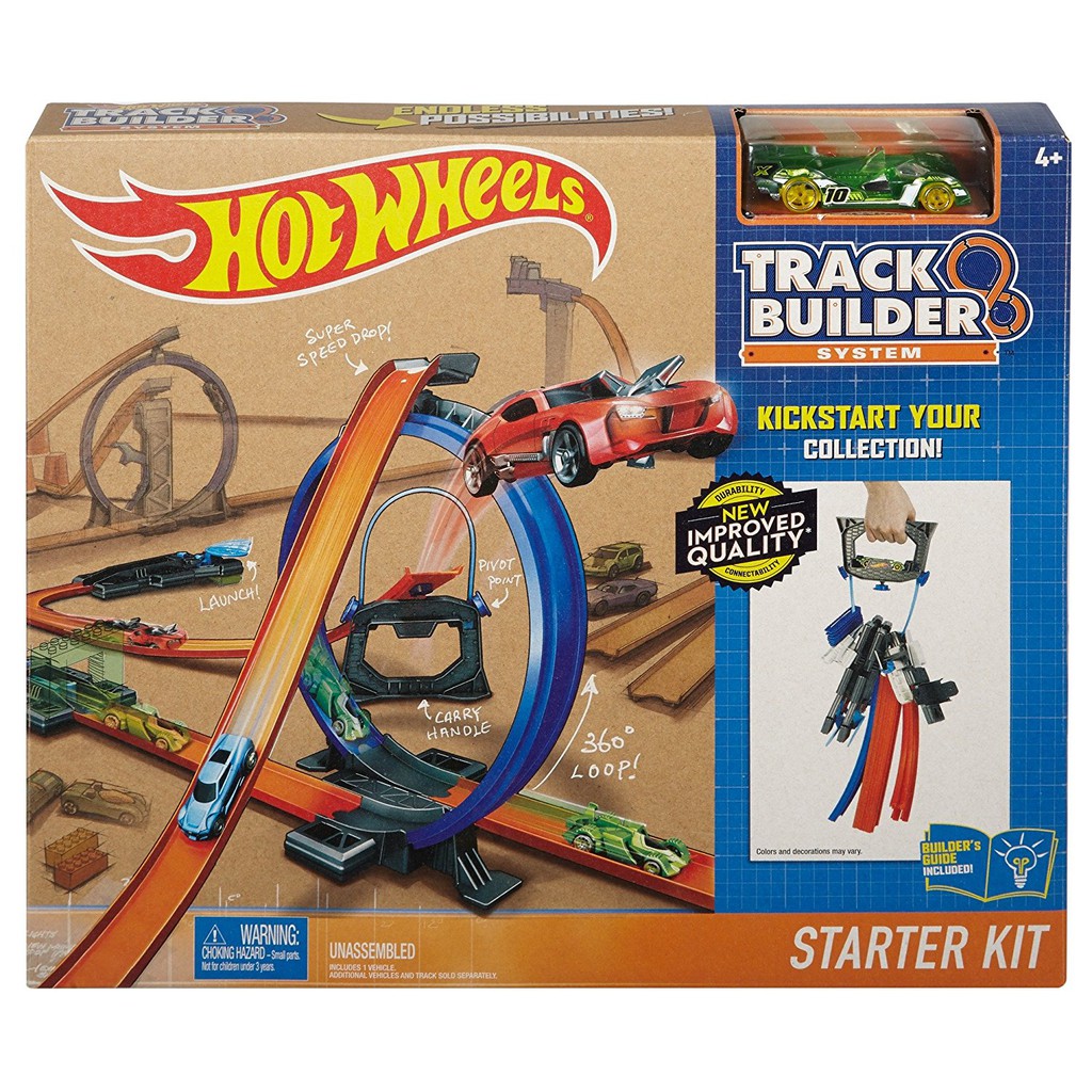 hot wheels workshop track builder