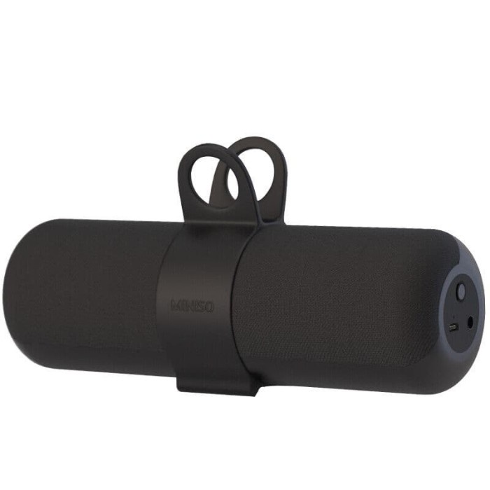 SPEAKER AKTIF BLUETOOTH MINISO DS-2076 ORIGINAL PURE BASS PORTABLE - Hitam