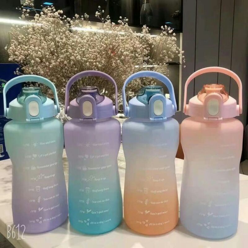 bottle minum viral 2 l gratis bubble