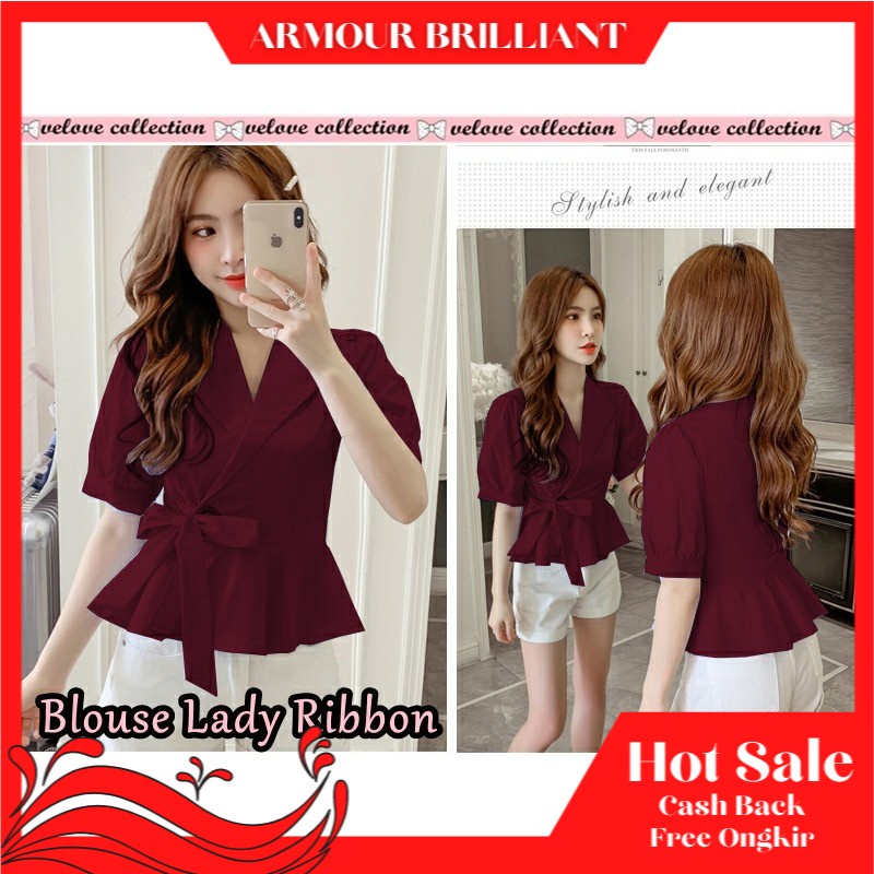 VV-ATASAN WANITA MODEL TERBARU 2020-BAJU WANITA TERBARU-ATASAN WANITA KEKINIAN-BLUS