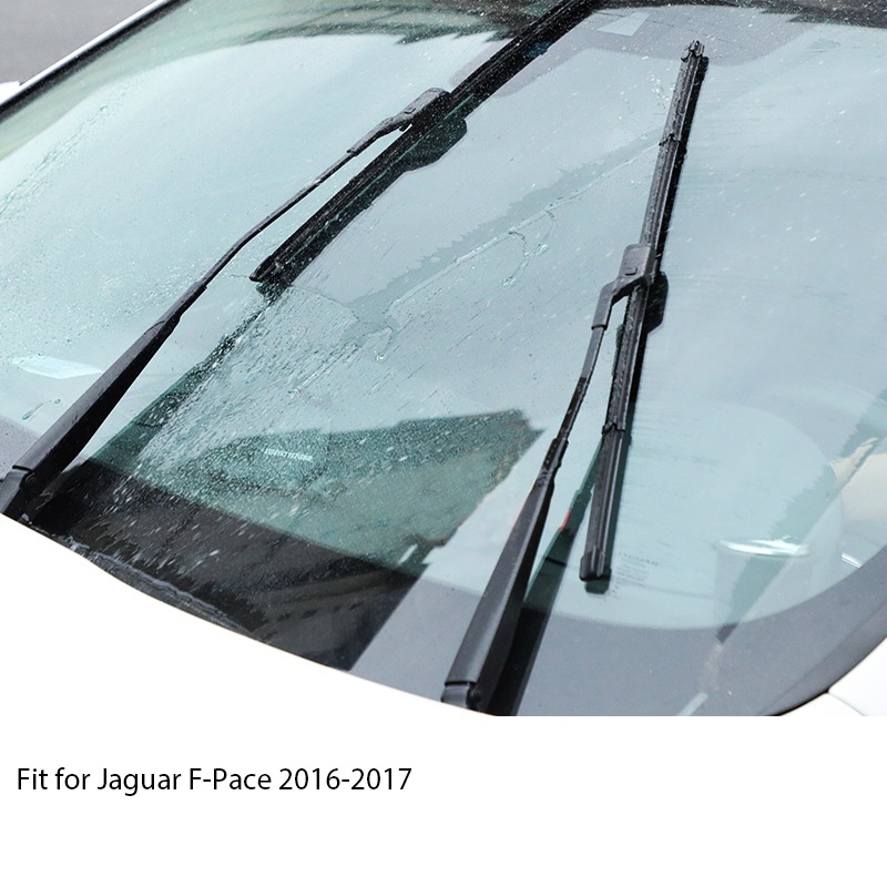 1 Set Karet Wiper Kaca Depan Mobil Untuk Jaguar F-Pace 2016 2017