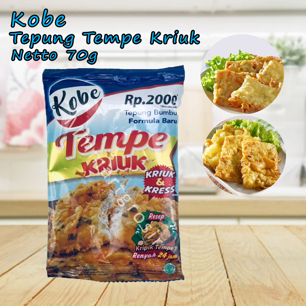 Kobe / Kobe Tempe Kriuk / Tepung Tempe / 70g