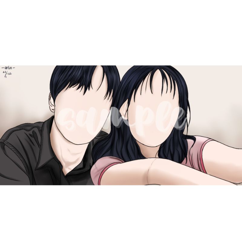 [soft file] jasa ilustrasi (no face) | ilustrasi digital | ilustrasi minimal | digital art