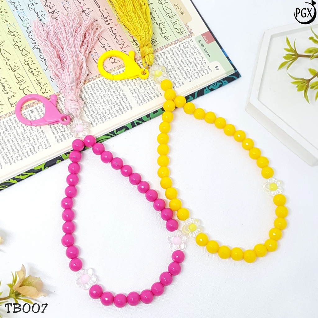 PGX Tasbih Gantungan Kunci 2in1 Isi 33 Butir Fashion Muslim TB007