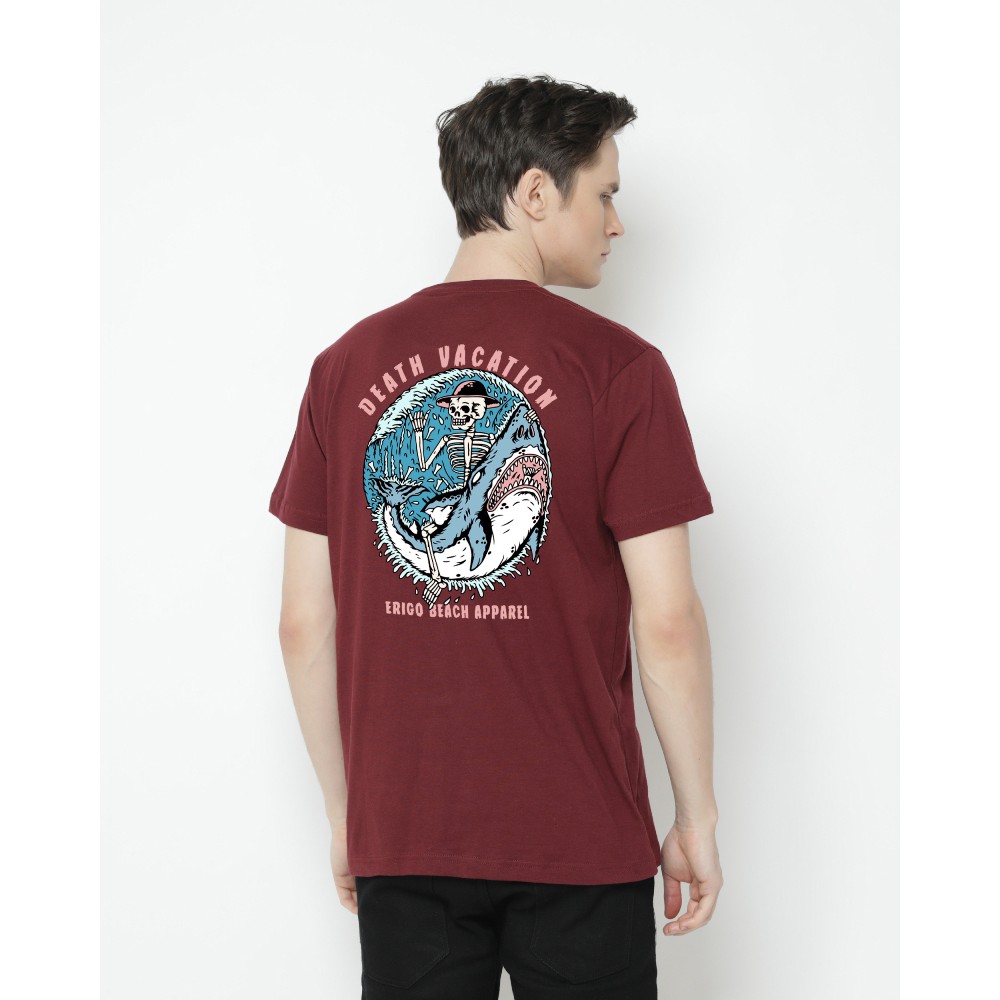 

Erigo T-Shirt Disaster Maroon