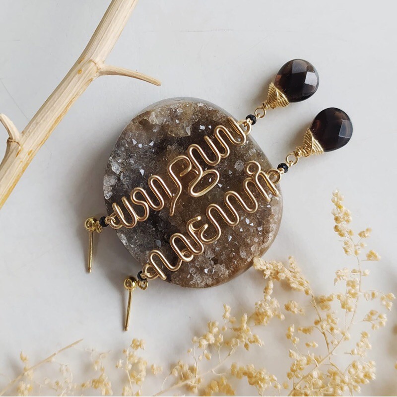 Anting Aksara Gemstone 2-3 Aksara