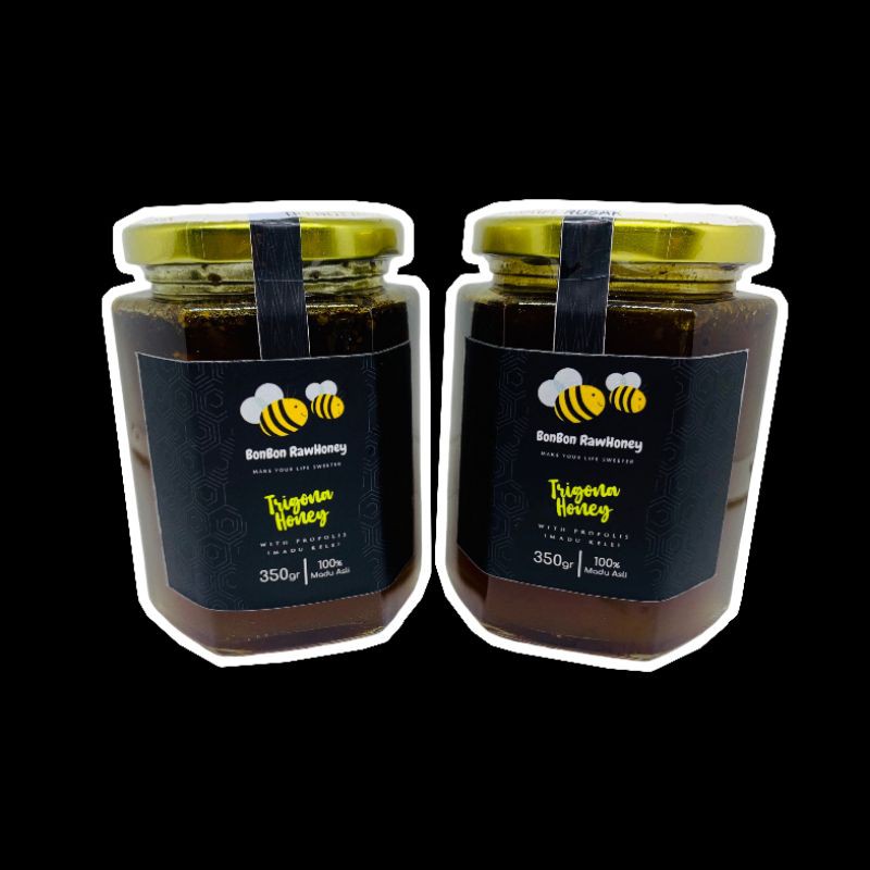 

Madu Kele/ Trigona/ Klanceng Asli 100% dengan Propolis size 350gr