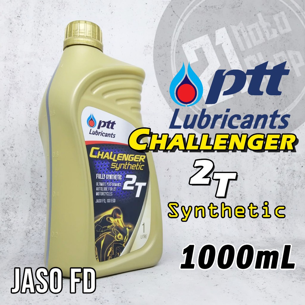 PTT Challenger 2T Full Synthetic Oli Samping 2 Tak Original 21motoshop
