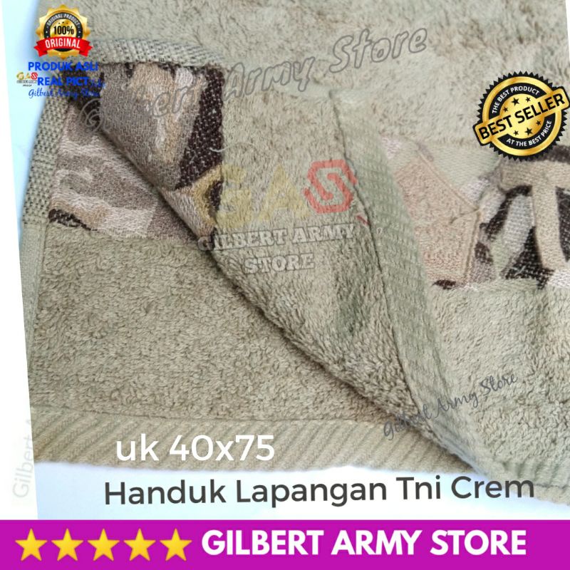 Grosir Handuk jatah  Tni Lapangan kecil Terbaru Tan gurun Tebal Murah Gilbert Army Store Viral Keren
