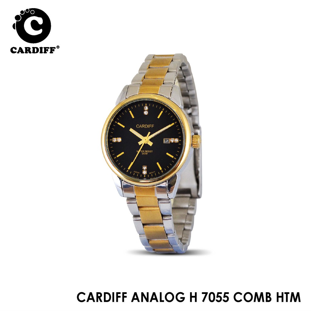 Cardiff Analog H 7055 Jam Tangan Kasual & Couple
