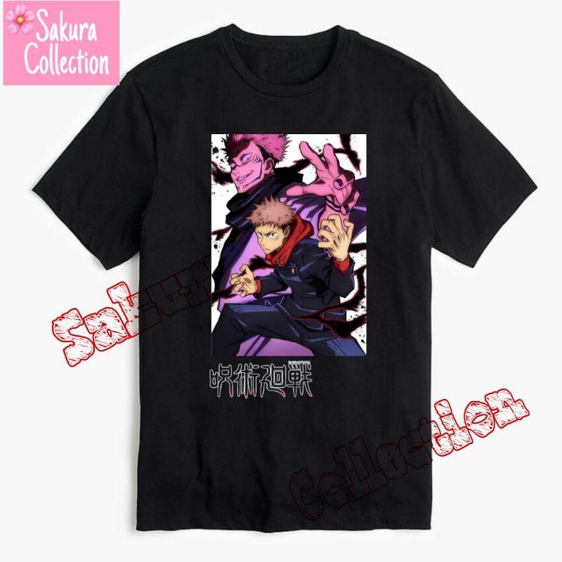 Kaos Pria Wanita Kaos distro pria wanita T-shirt Baju - Anime Jujutsu Kaisen vintage