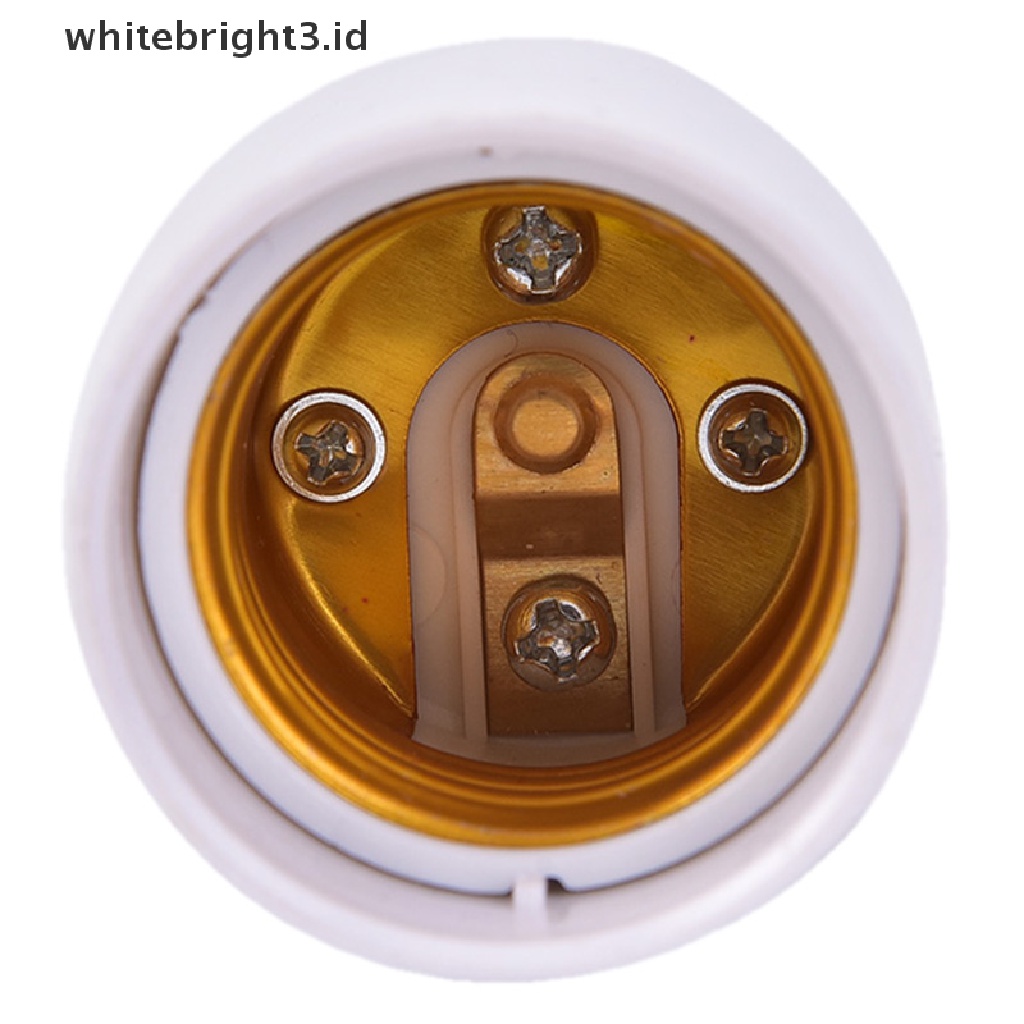 (whitebright3.id) Konverter Fitting Lampu Halogen G24 Ke E27