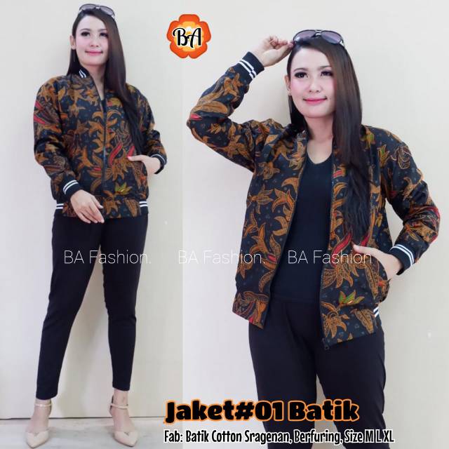 Jaket batik exclusive