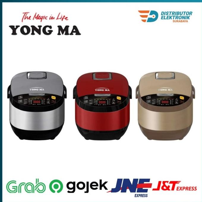 NEW Yong Ma SMC-7047 Digital Rice Cooker SMC 7047 Stainless SMC7047