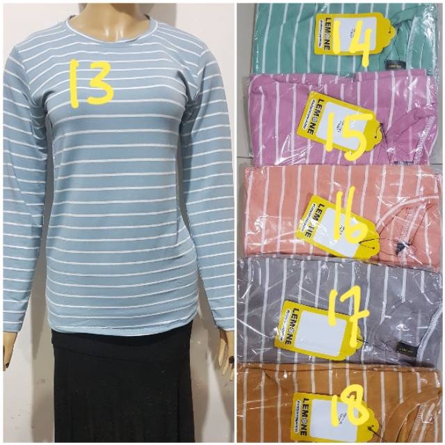 YULI - ATASAN LEMONE SALUR KODE 506PX LD 84 CM/ATASAN KAOS WANITA