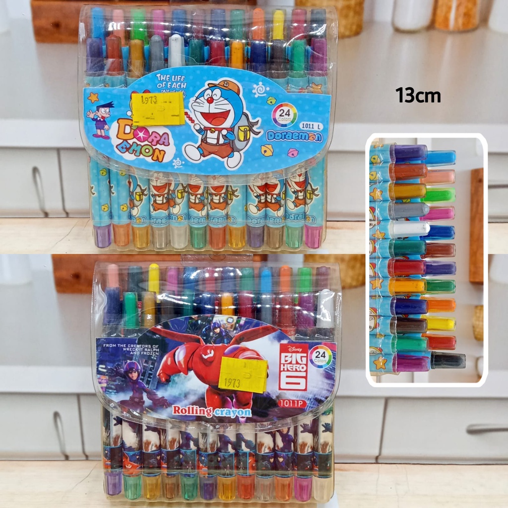 

KRAYON KARAKTER | CRAYON KARAKTER | KRAYON ISI 24 PCS