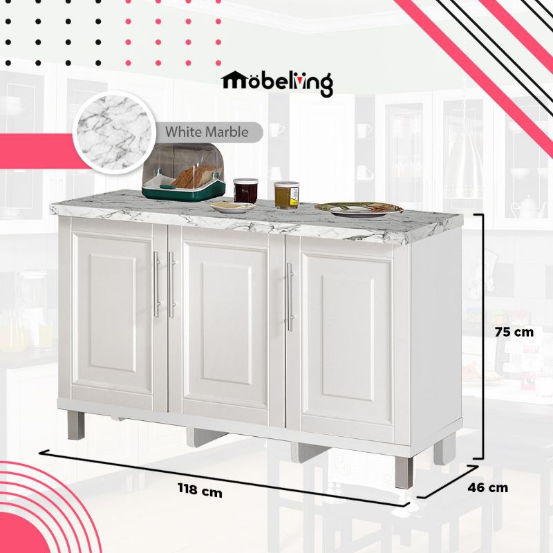 View Detail Mobeliving - Furniture Kitchen Set KBT Rak bawah 3 Pintu ... Design Interior