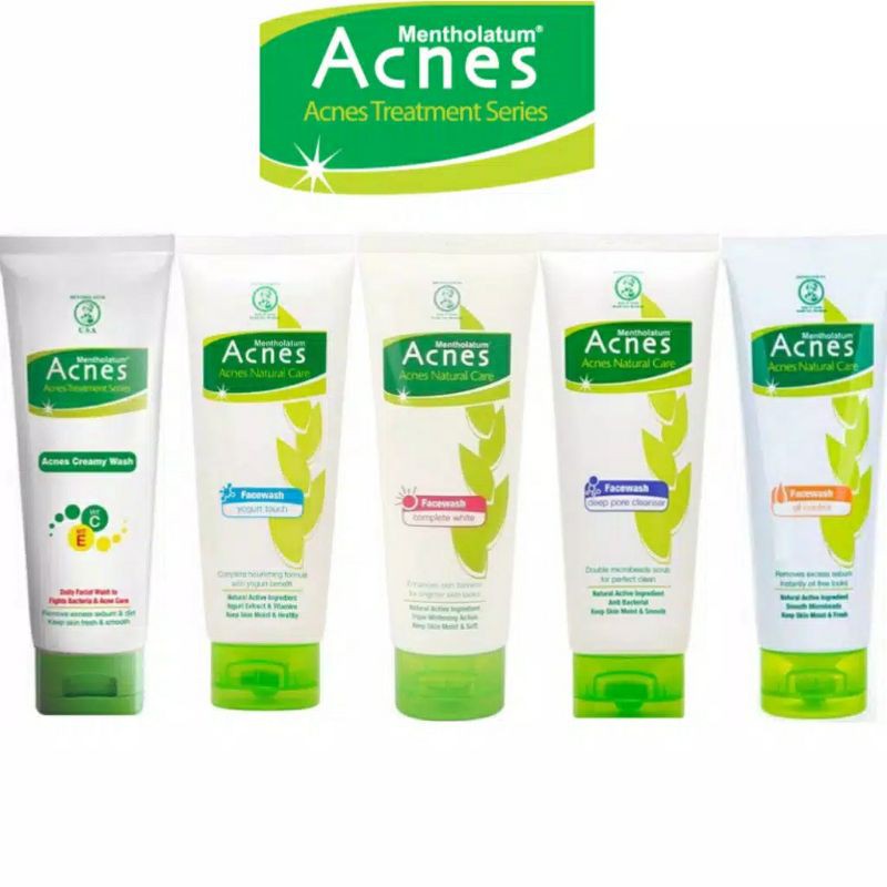 Acnes Creamy Wash | Natural Care Face Wash 50ml | 100ml