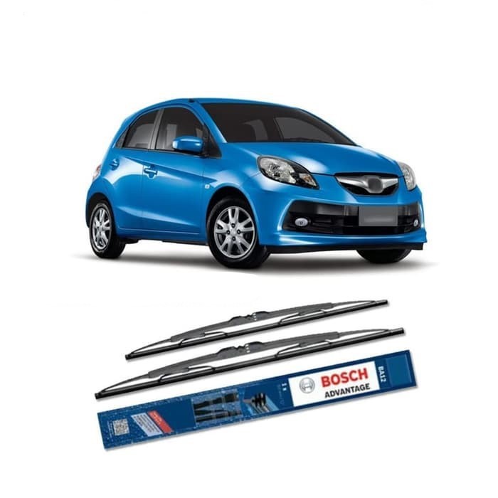 Wiper Bosch Advantage Honda Brio 22&quot; &amp; 14&quot; Sepasang Wiper Brio Honda Kanan Kiri