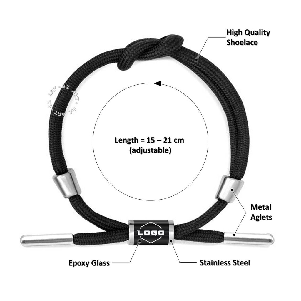 GELANG TALI SEPATU SIMPUL INFINITY SHOELACE CUSTOM LOGO NAMA GAMBAR KADO HADIAH PASANGAN PERSAHABATAN TIM OLAHRAGA BASKET