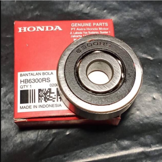 Bearing 6300 RS Honda LAHER RODA DEPAN 6300