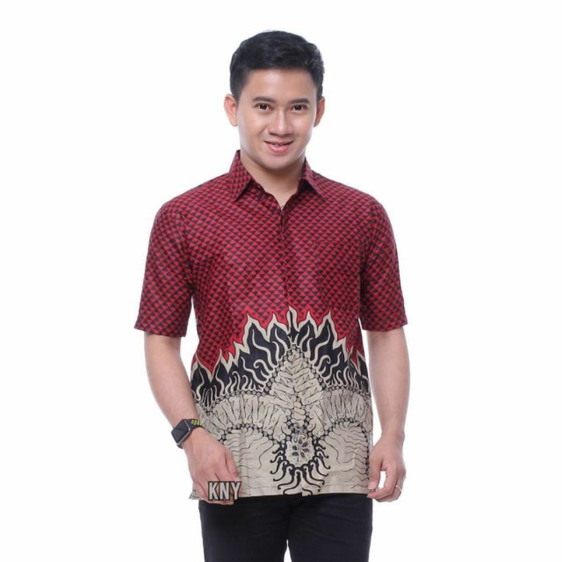 Maura Couple - Sania Ruffle Batik Couple-Cowok